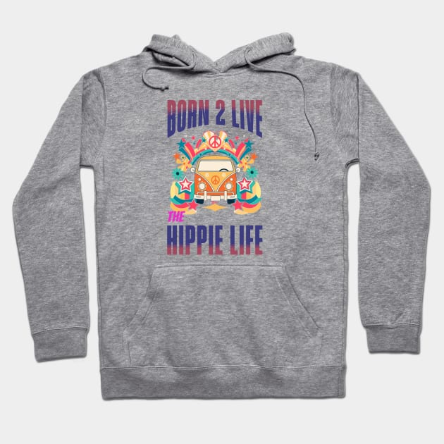 Hippie Life Hoodie by masksutopia